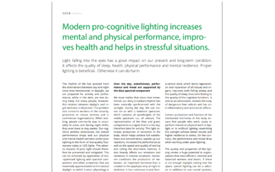 Msline.cz: Modern pro-cognitive lighting increases mental and physical performance, improves health and helps in stressful situations.