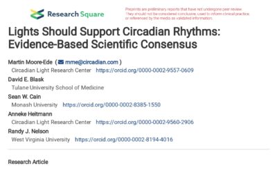 Lights Should Support Circadian Rhythms: Evidence-Based Scientific Consensus