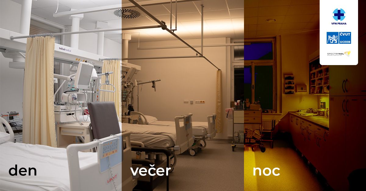 CTU UCEEB: Pražská nemocnice má nejmodernější cirkadiánní osvětlení na světě