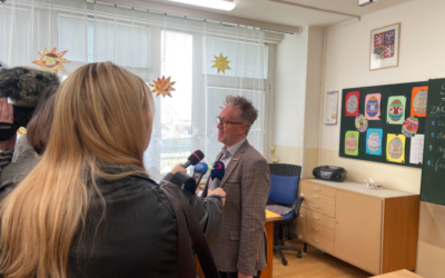 Litoměřický deník o prokognitivním osvětlení na základní škole v Terezíně